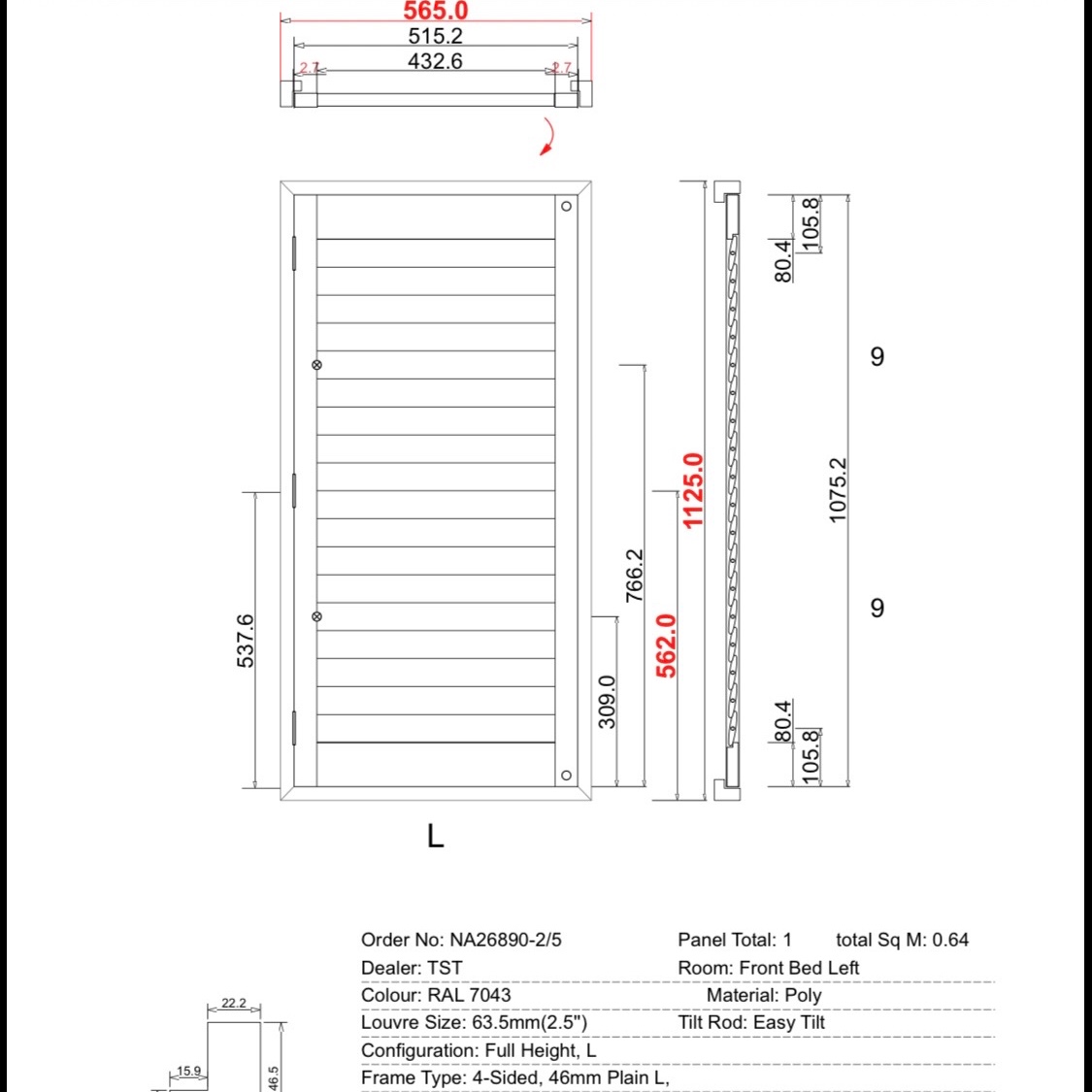 Window shutters — photo 4 of 6