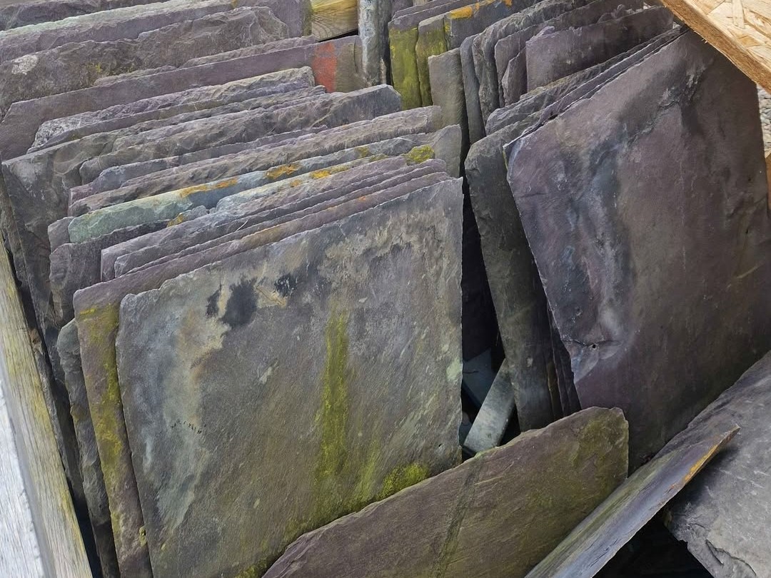 Welsh roof slates