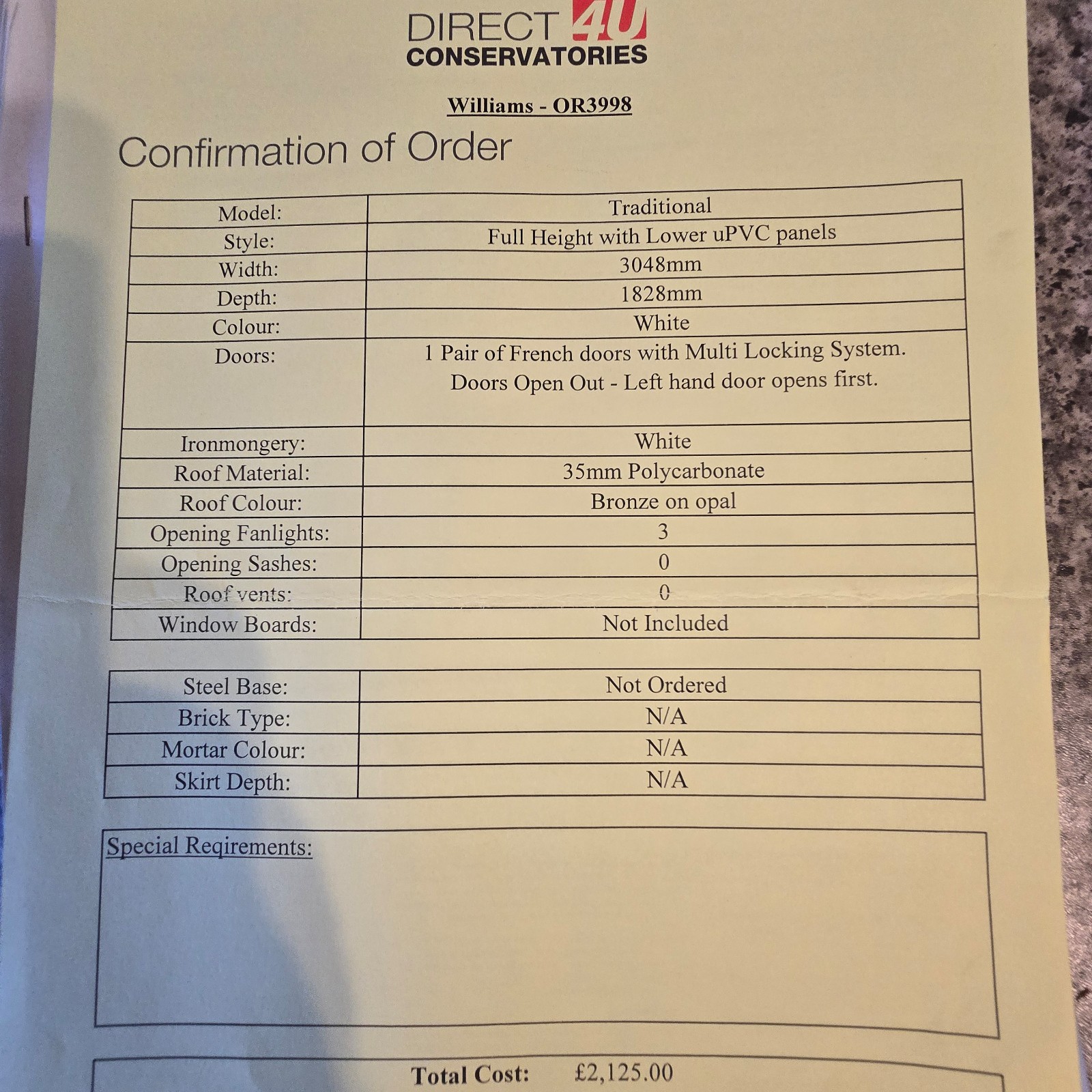 Direct conservatory — photo 10 of 11