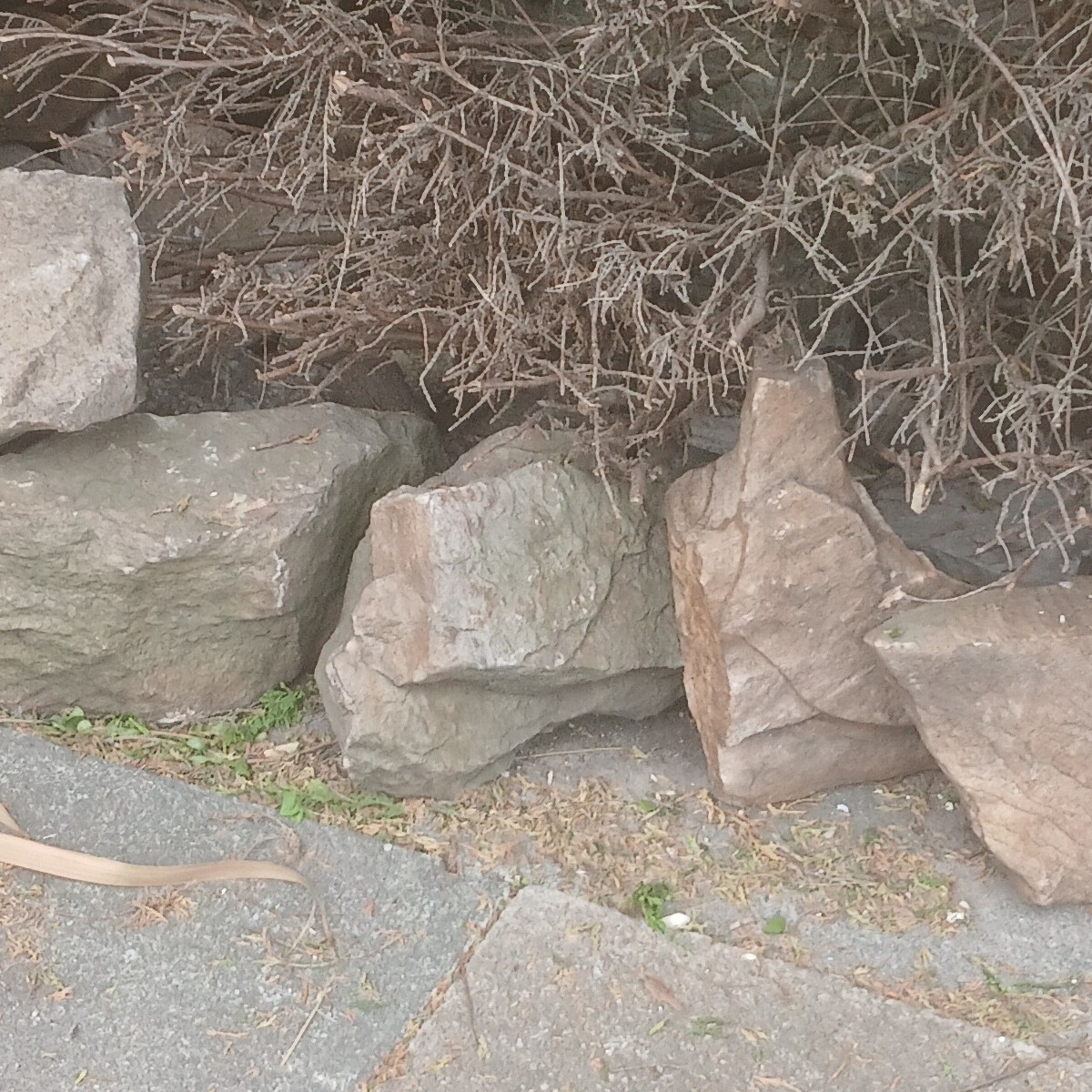 Reclaimed stone