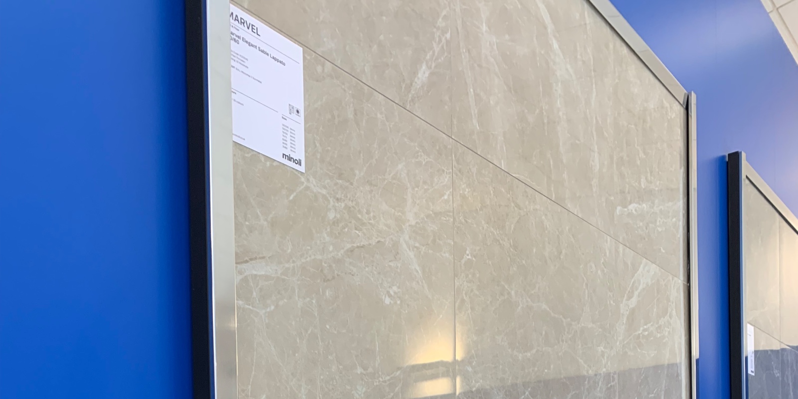 New Minoli Marvel tiles, large format, by Atlas Concorde