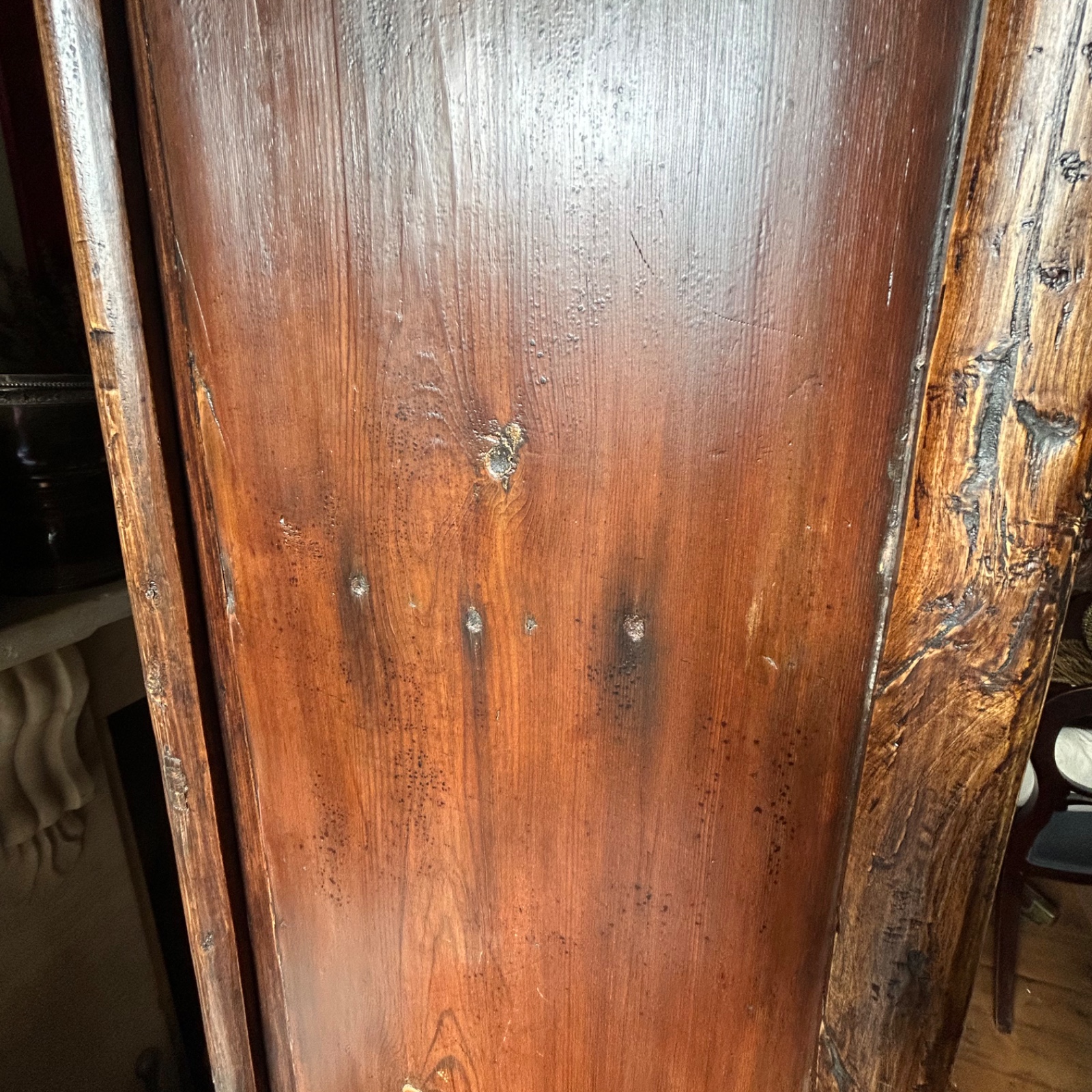 Antique Large Tapered Chinese Cabinet — photo 2 of 8