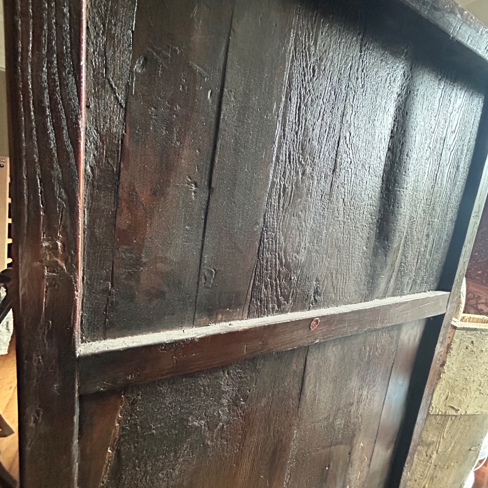 Antique Large Tapered Chinese Cabinet — photo 4 of 8